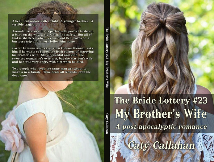 Bride Lottery 23 My Brothers Wife by Caty Callahan | Sweet romances for young adults